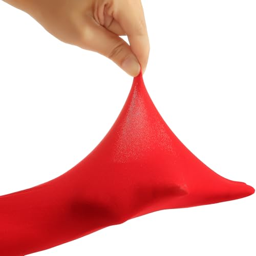 Image of Women Satin Bow Thigh High Socks with Over Knee Thigh Highs Stocking Long Stockings