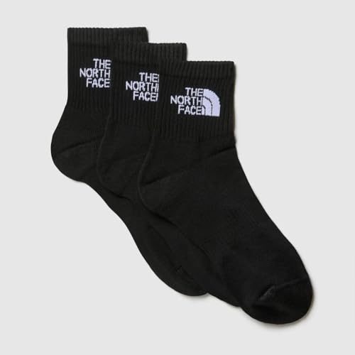 THE NORTH FACE Multisport Cush Quarter Sock | 3-pack, Breathable Athletic Socks for Men & Women, Light Cushion & Ribbed Cuff