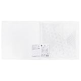 オリムパス 製絲 刺し子 花ふきん 布パック 寄木 Yosegi (白) H-1143