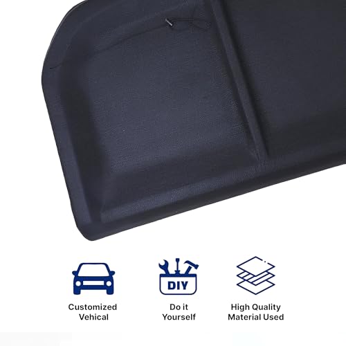 Image of Car Parcel Tray Diggi Luggage Tray in Perfect Fitting Compatible for Seltos| Does not fit with The Wiper Model on The Back Glass