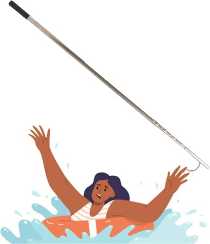 Crochet de sécurité pour poteau de piscine pour protéger les baignades en famille