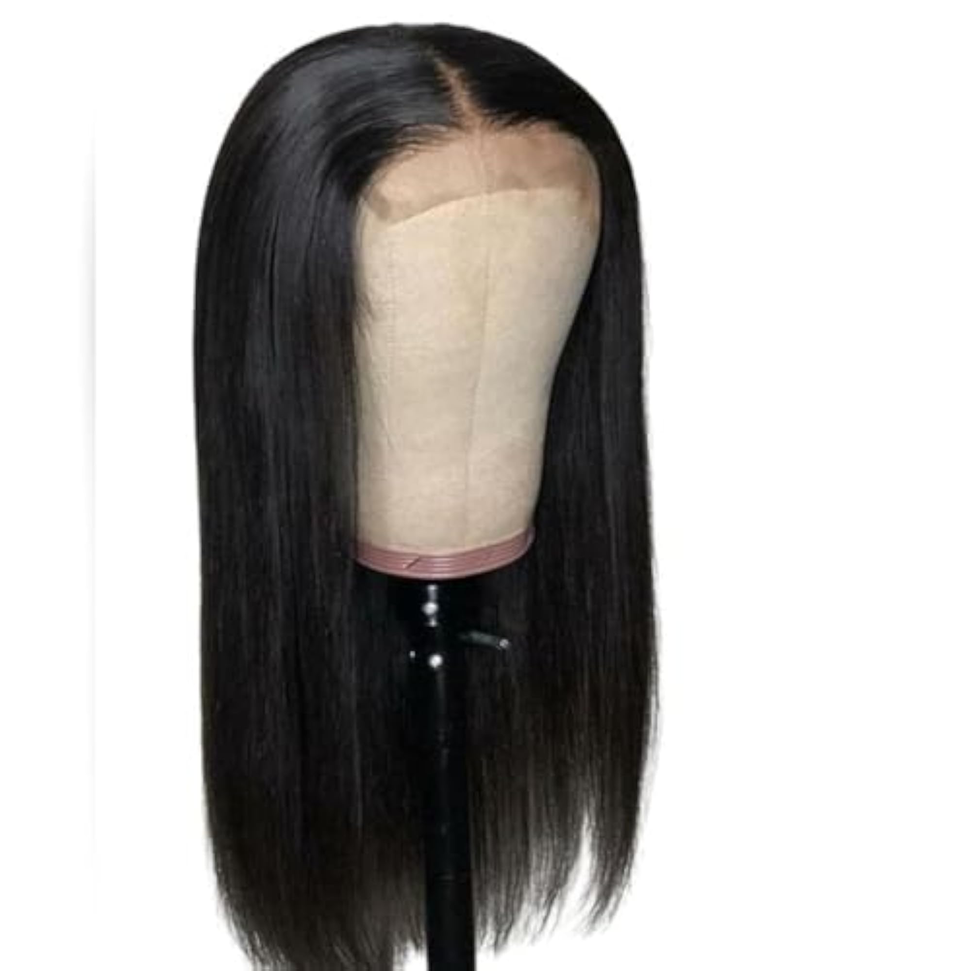 Closure Wig 4x4 for Women, 18 Inch Long