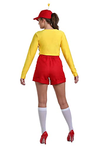 Disfraz Tweedle Dee/Dum para mujer incluye camisa y accesorios miniatura 4