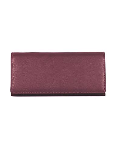 Women's RFID Blocking Leather Bifold Wallet