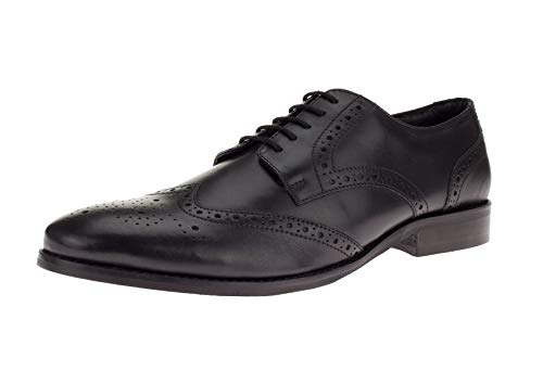 DTI GV Executive Men's Leather Dress Shoe Lace-Up Tyson Wingtip Oxford