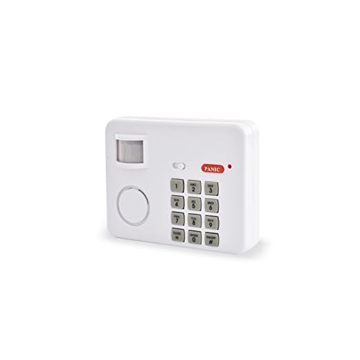 Scs Sentinel - Sal0045 - Kit De Alarma Inalámbrico Con Sirena Y Detector De Movimiento - Detección De 100 ° Y 5 M - Mermaid, Teclado Y Botón De Pánico - Safesarm Safety