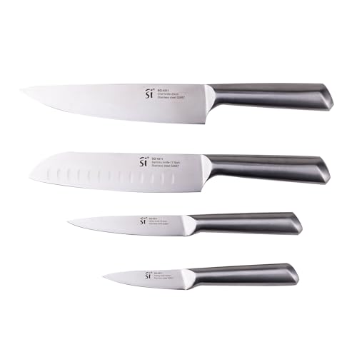 San Ignacio Set 4pc cuchillos acero inoxidable