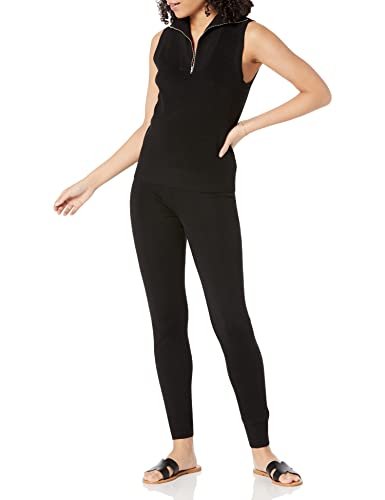 Image of The Drop Women's Yara Ribbed Pull-On Sweater Legging