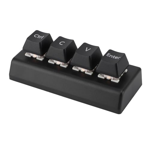 Teclado Gamer Fabateroes3cfgqip-11 USB 4 Teclas miniatura 6