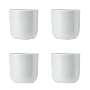 Mikasa Chalk 4er Porzellan Eierbecher Set