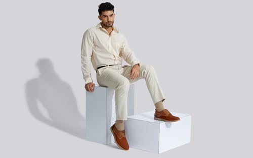 Image of Neeman's The Derbies for Men | Knit Base and Faux Leather Derby Sneakers | Comfortable and Breathable Mesh