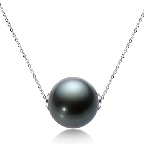 Pendentif perle de Tahiti noire or 18 carats contre les bijoux ternes