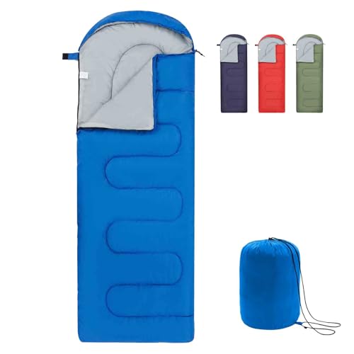 UnderwoodAggregator Sleeping Bags for Adult and Kids – Ultralight 3 Season Sleeping Bag for Cold Weather, Compact Backpacking Camping Sleeping Bag for Girls Boys, Lightweight Sleeping Bags for Camping