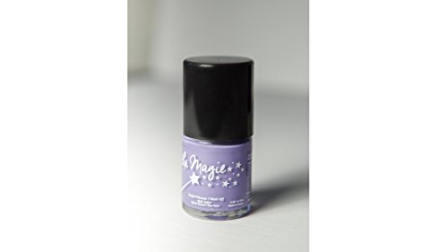 La Magie Non Toxic Water Based Wash Off Kids Nail Polish Purple Princess