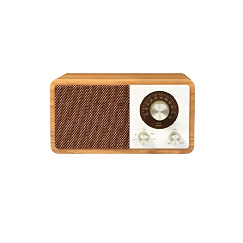 Halterrego Enceinte Bluetooth avec Charge Induction Qi 15W. BT V5.0, RMS 10W, FM, Aux in, lectuer de Carte Micro SD, Batterie Rechargeable de 2200mAh.