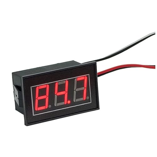 Voltmètre numérique DC 0-100V V56D mini écran LED affichage tension trios fils
