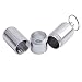 2 Unidades Mini pitillera de Aluminio Soporte con Llavero para Hombres, Resistente...