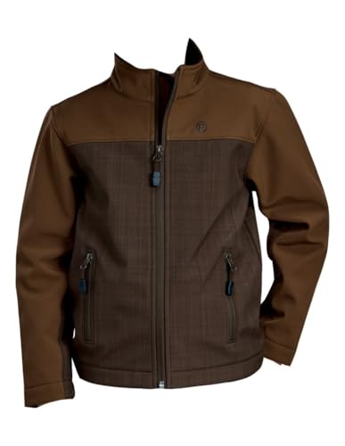 ROPER Western Jacket Boys Zip Soft Shell Brown 03-397-0780-6014 BR