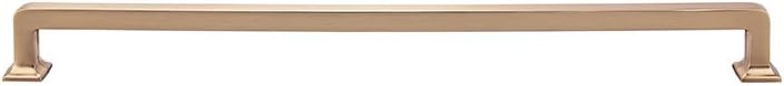 Top Knobs - TK708HB - Ascendra Pull 12" - Honey Bronze - Transcend Collection