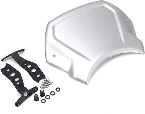 Déflecteur de vent moto argent pour Yamaha XSR 900 2016-2021