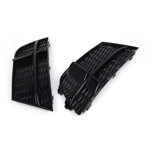 Bisel de luz antiniebla izquierdo S-Line para parachoques Audi A3 17-19 3