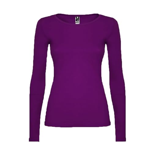 ROLY Extreme Woman - Camiseta Extreme Mujer Manga Larga Mujer Color: Purpura Talla: L
