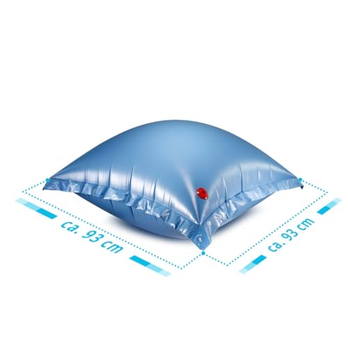 3er Set XXXL Luftkissen für Winterabdeckplanen 160x160cm diagonal Pool Luftpolster Kissen Abdeckplane Plane Winterschutz