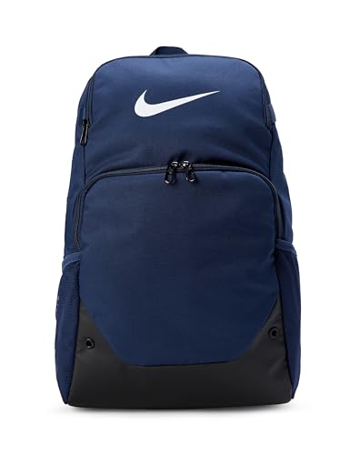 Nike Brasilia Backpack (X-Large), Midnight Navy/Black/White, MISC