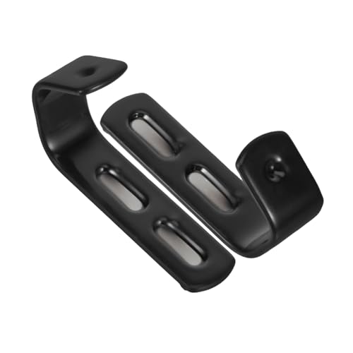 Cabilock 2pcs Space Saving Utility Hangers with Protective Coating for Bunk Bed Slide Attachments Includes Screws for Home Garage Rv