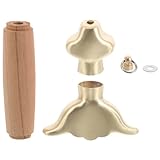 MAGICLULU Poignée de Sabre en Cuivre 17 CM avec Garde en Métal Accessoire de Remplacemen...