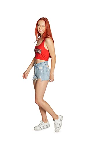 Image of Lojobands Women's College Gameday Outfit Tank Top Tailgate Crop Top One Size Fits Most
