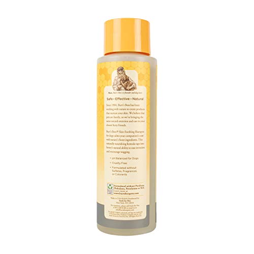 Burt's Bees for Dogs Natural Skin Soothing Shampoo with Honey | Dog Shampoo for All Dogs and Puppies | Safe for Dogs… - Image 3