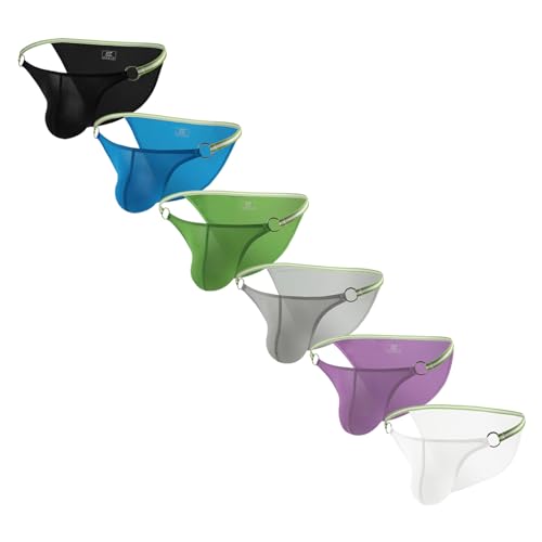 Men's Briefs Breathable Sexy Lingerie Low Waist Bikini Pants Beach Pants Swimwear Comfortable Slip Underpants2