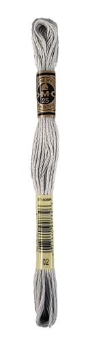 Image of DMC 6-Strand Embroidery Cotton Bundle - Tin Color Family -4 Skeins of Thread - 8.7yd Skeins