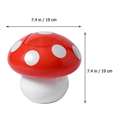 Caneca de basura mini Zerodeko mushroom rectangular miniatura 6