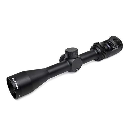 Athlon Optics , Neos , Riflescope , 3-9 x 40 Second Focal Plane (SFP) 1" Tube, Illuminated BDC 500 Reticle ,