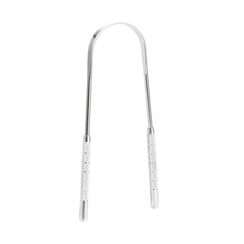 WOFASHPURET 2PCS Handheld with Ergonomic Skid Grip Durable Scraper for Bad Breath Relief and Coating Removal Portable Design for All Ages