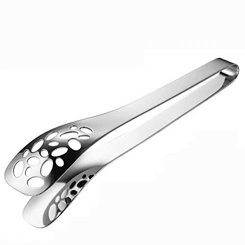 GL-BBQ Cooking Tongs,Best Stainless Steel Tongs Built,Heat Resistant Tongs for Cooking,Grilling,Frying and Serving