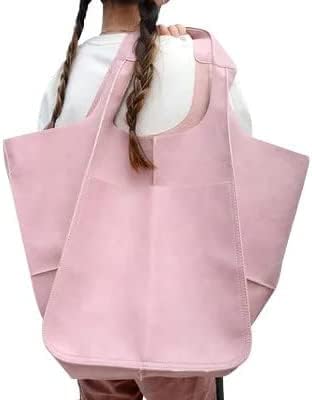 Bolso de mano para mujer de gran tamaño, bolso de mano de piel sintética, estilo retro, bolso de compras con un solo hombro