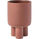 𝗛𝗢𝗖𝗛𝗪𝗘𝗥𝗧𝗜𝗚 𝗩𝗘𝗥𝗔𝗥𝗕𝗘𝗜𝗧𝗘𝗧: Unser moderner Übertopf wird aus hochwertigem Keramik hergestellt und ist perfekt für deine Blumen geeignet. Er eignet sich auch hervorragend als eigenständiges Dekoobjekt