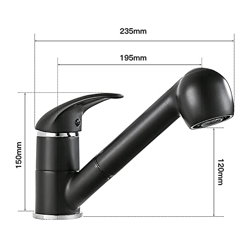 Robinet mitigeur cuisine antirouille MINGYI à 2 modes - 3