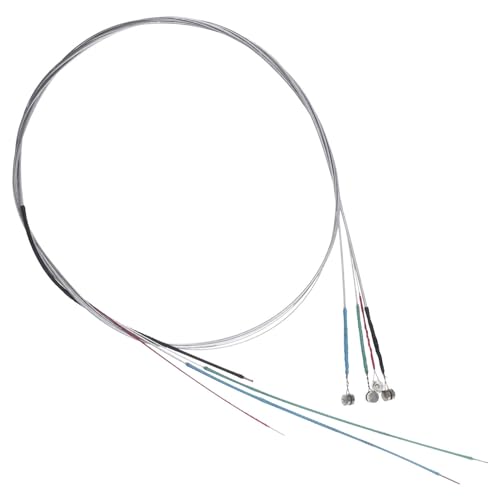 ibasenice 4pcs Violin String Set 0.26mm-0.73mm Plated e String Full Set for Violins