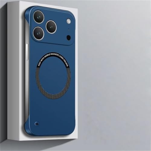 �����^�n�[�hPC�}�O�l�b�g���t���[�����X�d�b�P�[�X iPhone 17 Air 16 15 14 13 Pro Max Plus �}�b�g�J���[�\���b�h�J�o�[(iPhone 14 ProMax/�_�[�N�u���[�p)