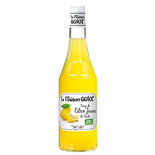 Monin Jarabe Limón Amarillo de Sicilia La Maison GUIOT 70 cl – Botella de 70 cl