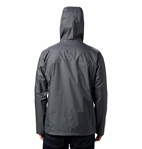 Columbia Men's Watertight Ii Waterproof, Breathable Rain Jacket, Classic Graphite, Large-Tall #TOP1