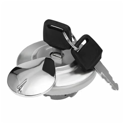 Bouchon de réservoir carburant pour moto Stryker XVS13 finition chrome de haute qualité