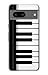 R3078 Black and White Piano Keyboard Case Cover for Google Pixel 7