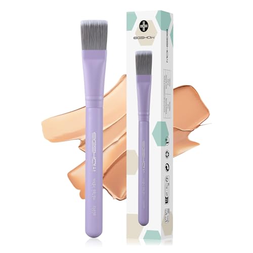 EIGSHOW - Pincel para mascarilla, máscara facial suave de primera calidad, herramientas cosméticas de para loción corporal, barro, arcilla, carbón mixto (F653P)