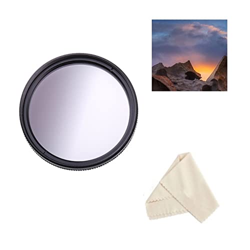 Kameraobjektiv, 52 mm, grauer Verlaufsfilter für Panasonic Lumix FZ330 FZ300 FZ200 FZ150 FZ100 Kamera