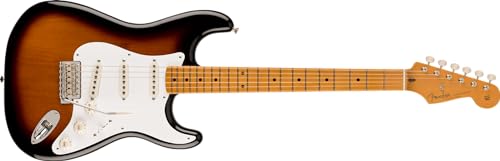Fender Vintera II ’50s Stratocaster MN 2-Color Sunburst – Guitare Électrique - Les Beatles, Paul McCartney, John Lennon, RIngo Starr, George Harrison Fender Vintera II '50s Stratocaster MN 2-Color Sunburst - Guitare Électrique